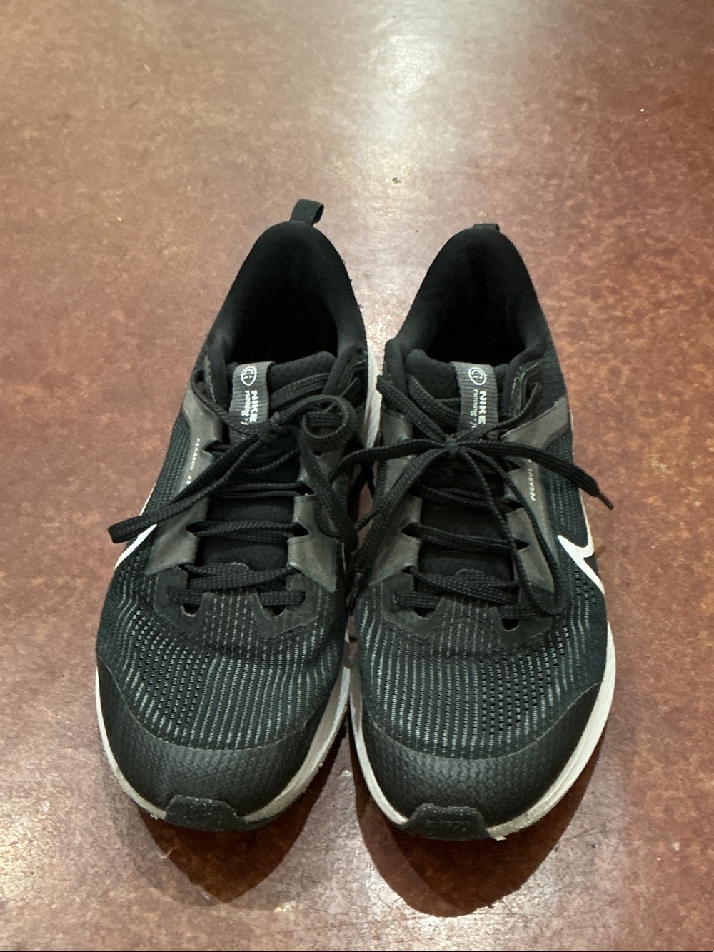Nike Kids Black and White Athletic Sneakers